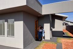 Por meio do Casa Fácil Paraná, 14 famílias de Loanda realizam o sonho da casa própria